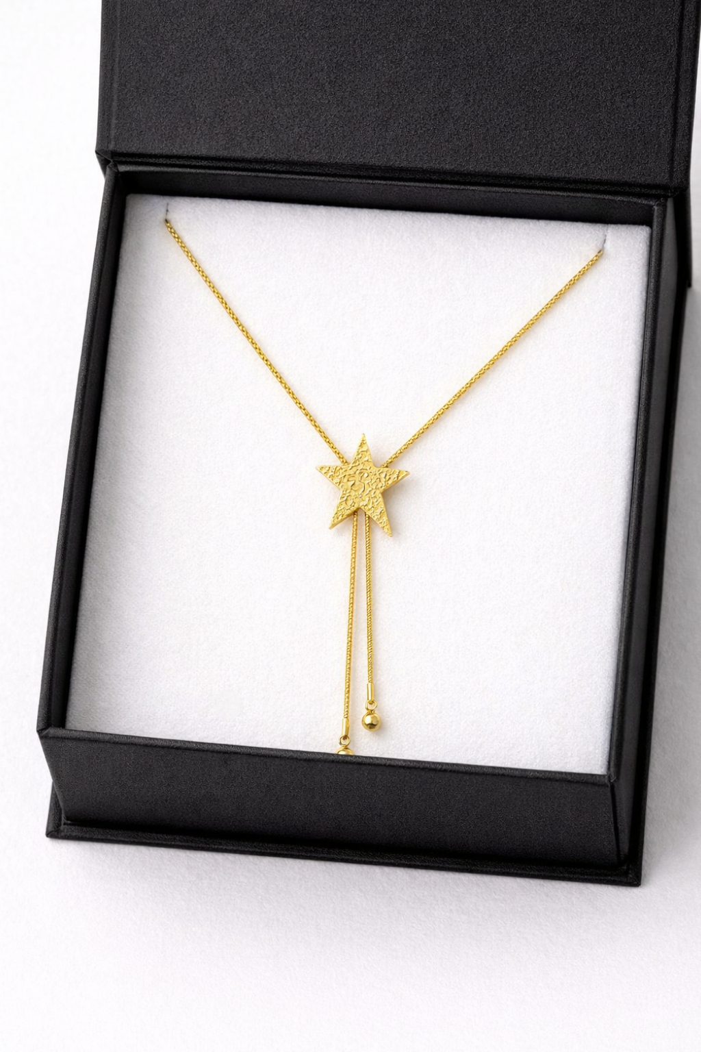 Colgante estrella largo
