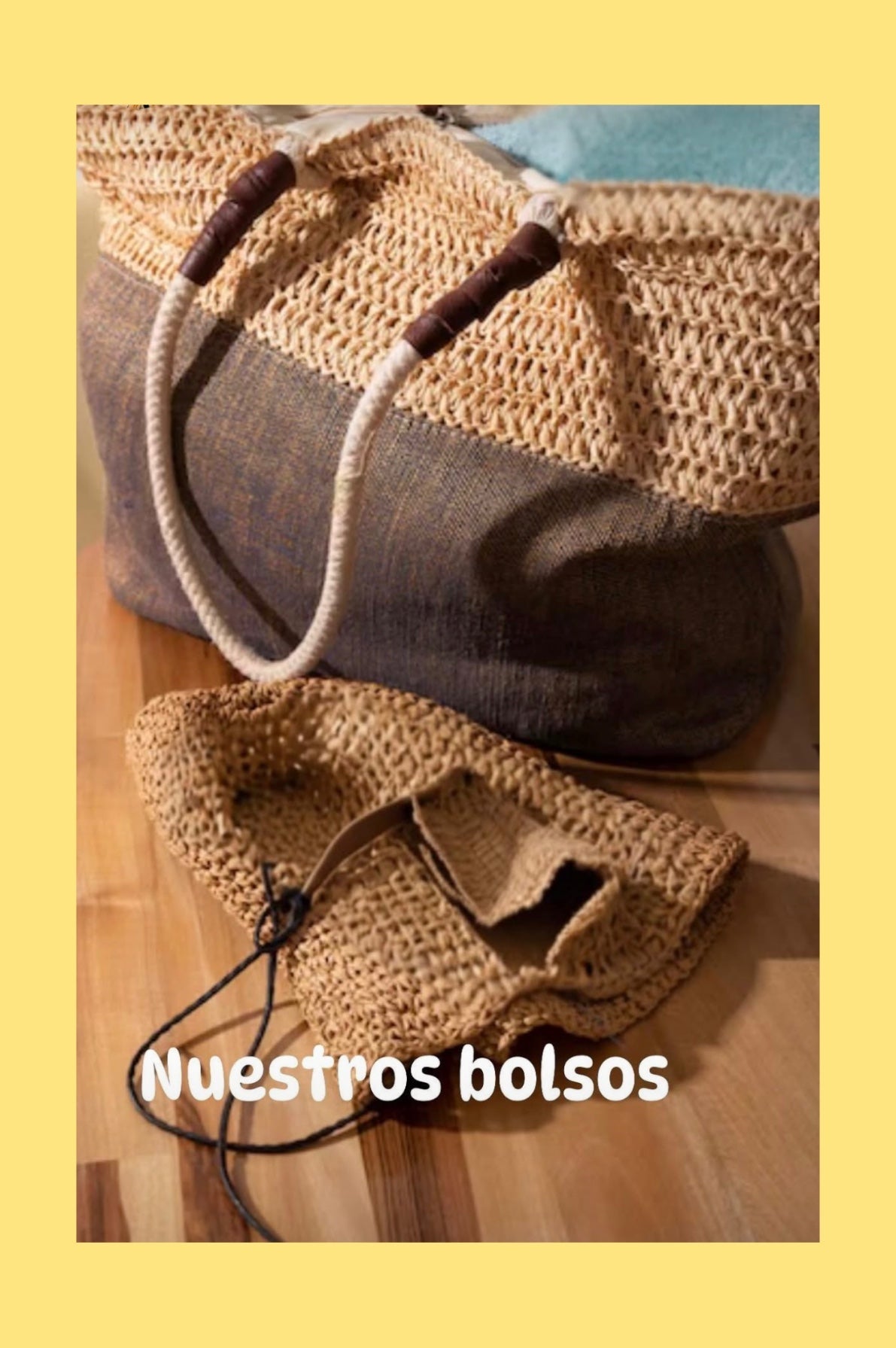 Bolsos  y capazos .