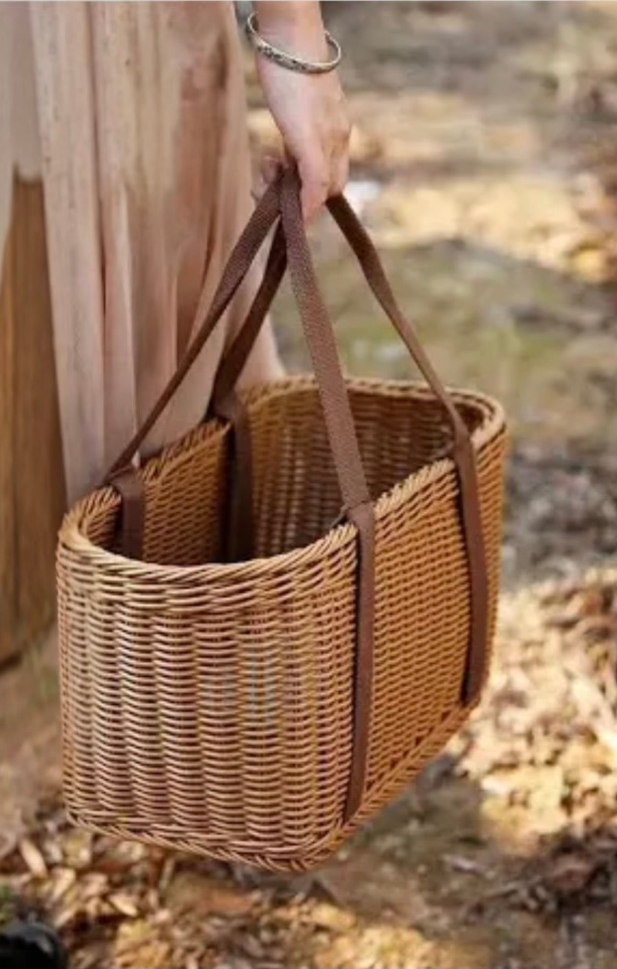 Bolsos y Capazos de mimbre .