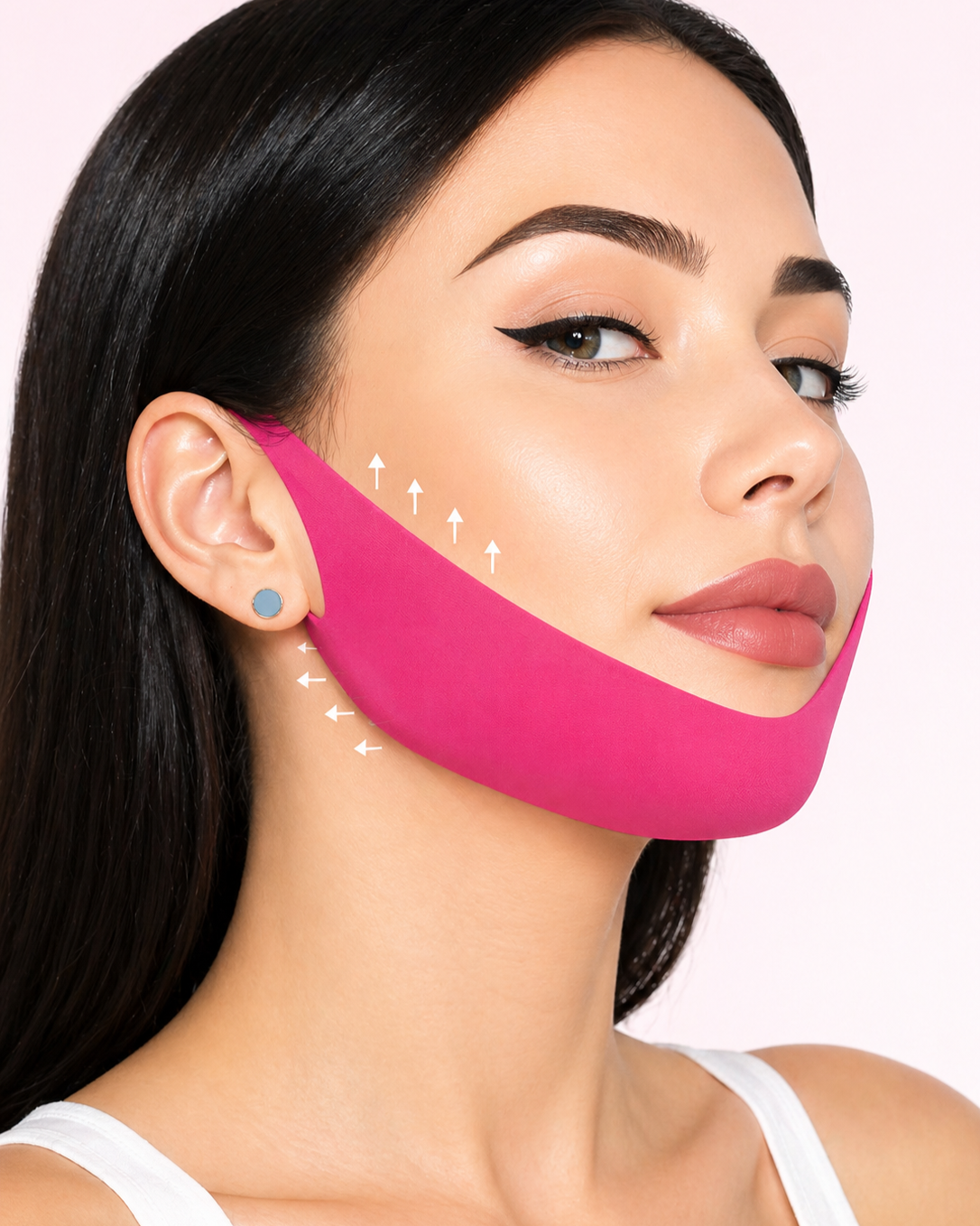 Mascarilla para mentón y cuello 12 uds