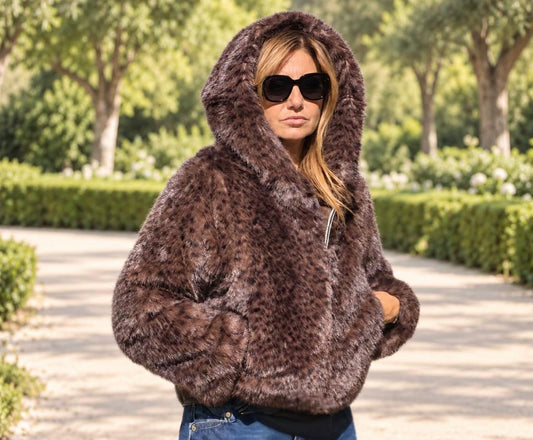 Cazadora Animal print Lince