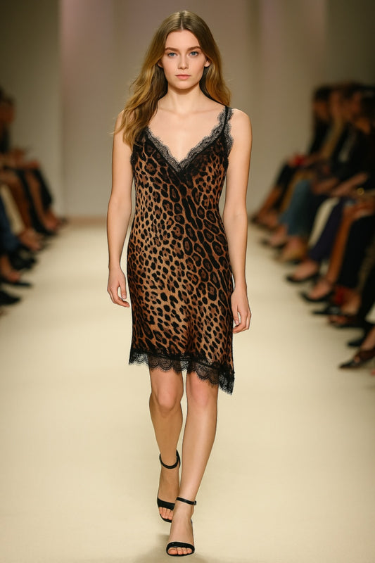 Vestido Lencero Animal Print