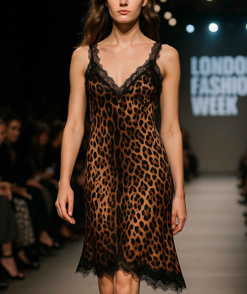Vestido Lencero Animal Print