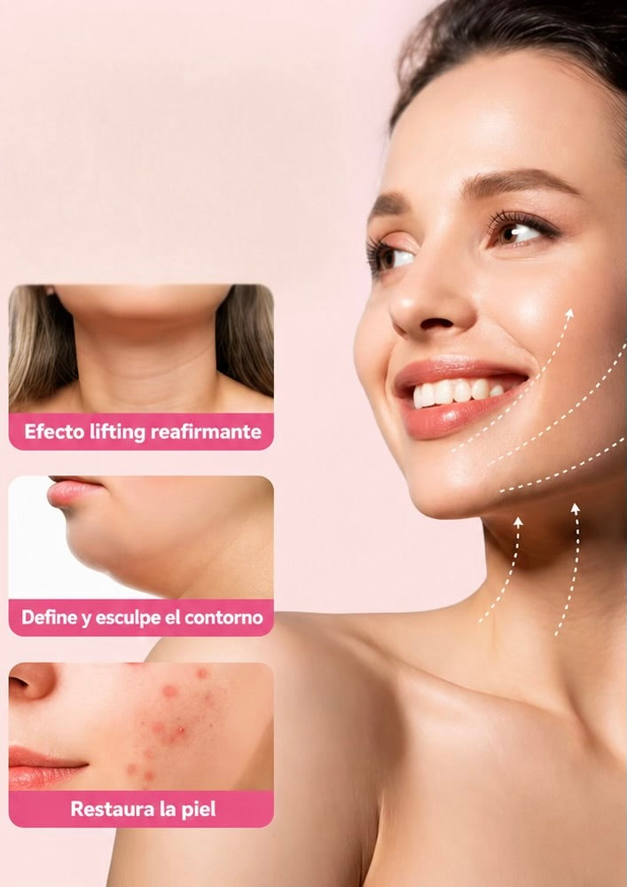 Mascarilla para mentón y cuello 12 uds