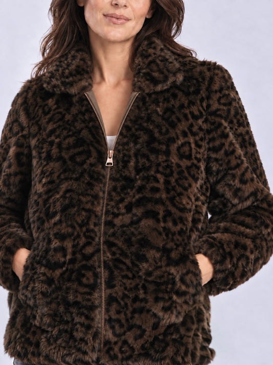 Cazadora Animal print Leopardo