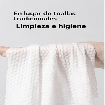 Toallitas higiénicas naturales de fibra de bambú 🎋