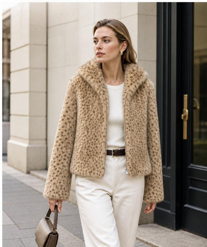 Cazadora Animal print Lince