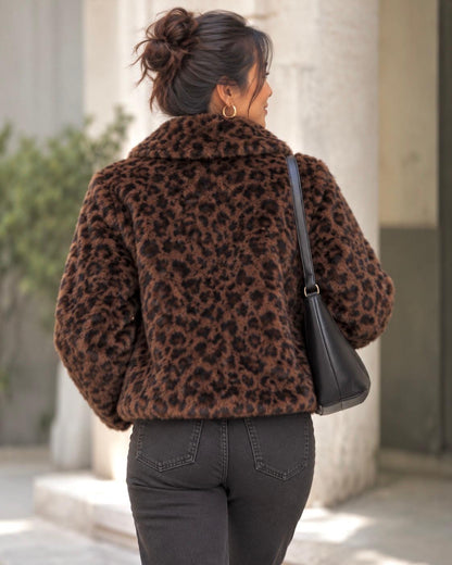 Cazadora Animal print Leopardo